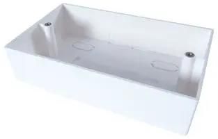 BACK BOX, 4 PORT, 45MM DEEP 20-0005