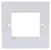 1 GANG 2 PORT AV FACEPLATE PSG3271