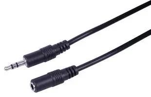 LEAD STEREO JACK PLUG-SKT 1M PSG08976