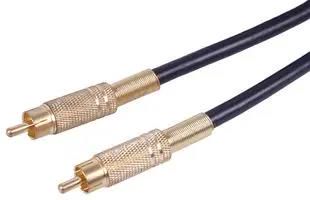 PHONO TO PHONO PLUG GOLD PLT RG59 5M PSG09066