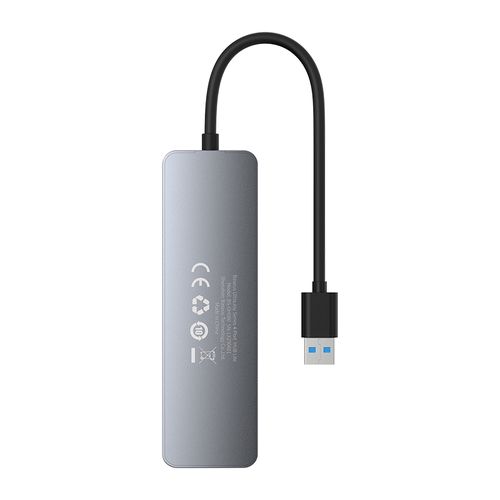 Šakotuvas USB-A 4 prievadų (USB 3.0) 15cm, pilkas B0005280B811-00 6932172636470