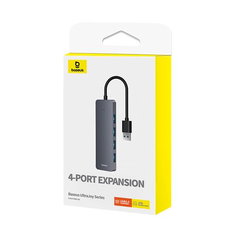 Šakotuvas USB-A 4 prievadų (USB 3.0) 15cm, pilkas B0005280B811-00 6932172636470