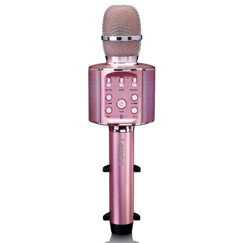 Bluetooth® Karaoke microphone with speaker & lighting Pink BMC-090PK 8711902042136