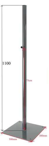 Metal column for Forteza barriers BMSTULPELIS