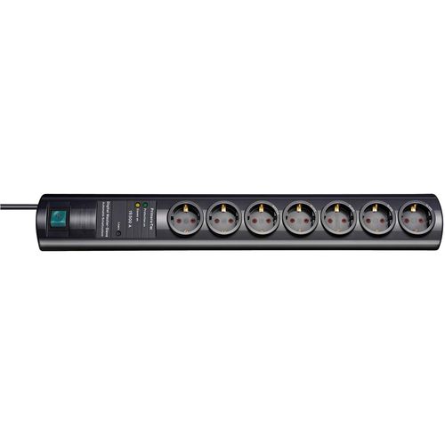 Surge Protected Extension Socket Primera-Tec 7-Way2.00 m - Plug With Earth Contact / Type F (CEE 7/7) BN-1153300477 4007123636402