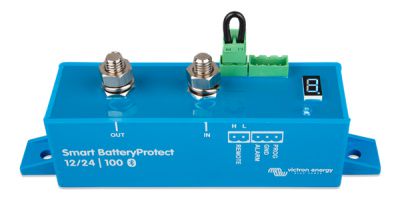 Išmani akumuliatorių apsauga nuo gilaus iškrovimo Smart BatteryProtect 12/24V-100A, Victron Energy BPR110022000 8719076041245