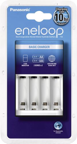 Charger Ni-Mh 2/4 AA/AAA Eneloop Panasonic BQ-CC51 5410853056676