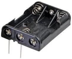 BATTERY HOLDER, AAA, THROUGH HOLE MP000343