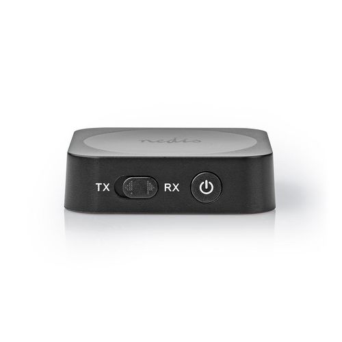 Bluetooth® Transmitter Receiver | Connection input: 1x AUX | Connection output: 1x AUX | SBC | Up to 1 Device | Maximum battery play time: 6 hrs | Black BTTC100BK 5412810329748