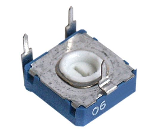 Paderinamas rezistorius 0.15W 100R horizontalus, RoHS CA9-100R-H