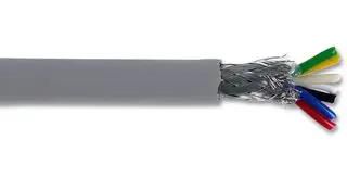 SHLD FLEX CABLE, 6CORE, 0.5MM2, 100M MP002307