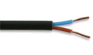 CABLE 3182Y 1.00MM BLACK 10M PEL01122