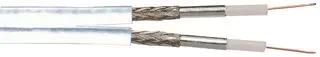 WF65 COAXIAL CABLE WHITE 50M WF 65 WHITE 50M