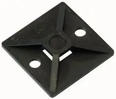 CABLE TIE BASE 5.40MM BLACK 50/PK MB4A-BLK (50 PACK)
