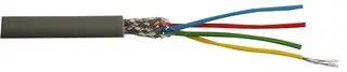 SHLD FLEX CABLE, 4CORE, 0.055MM2, 100M MP002347