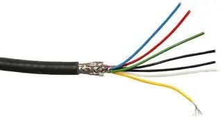 SHLD FLEX CABLE, 6CORE, 0.055MM2, 25M MP002348