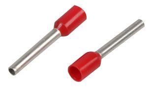 FRENCH SINGLE FERRULE 1.00MM RED, PK100 DICE1010