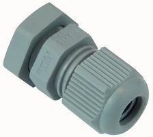 NYLON IP68 RATED M12 CABLE GLAND GRY 50612PA7001SET