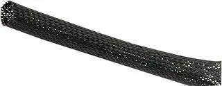 EXPANDABLE BRAIDED SLEEVING BLK 25M PET25 25M BLACK