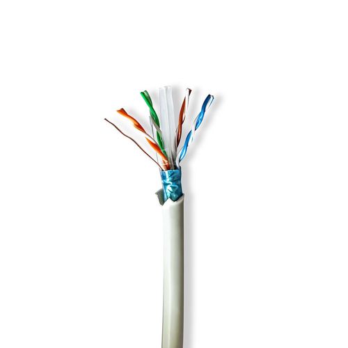 Network Cable Roll | CAT6 | Stranded | F/UTP | Bare Copper | 50.0 m | Indoor | Round | LSZH | Grey | Pull Box CCBG8526GY50 5412810406036