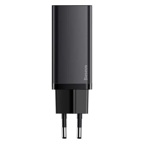 Wall Quick Charger GaN2 Lite 65W USB + USB-C QC4+ PD3.0 SCP FCP AFC, Black CCGAN2L-B01 6953156232938