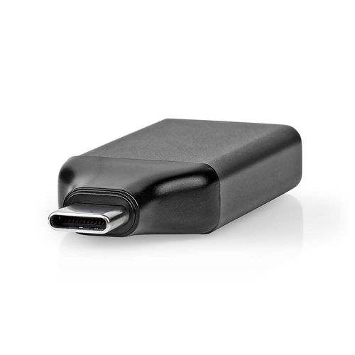 USB-C™ Adapter | USB 3.2 Gen 1 | USB-C™ Male | HDMI™ Output | 4K@60Hz | Round | Nickel Plated | Black / Grey | Box CCGB64650GY