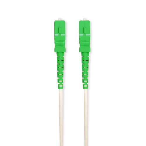 Glass Fiber Patch Cable | SMF (Single Mode Phase) | SC/APC | SC/APC | 100 Gbps | 2.00 m | White | Gift Box with Euro Lock CCGB89600WT20 5412810464296
