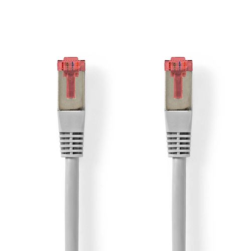 CAT6 Network Cable | RJ45 Male | RJ45 Male | SF/UTP | 1.00 m | Round | PVC | Grey | Label CCGL85220GY10 5412810428182