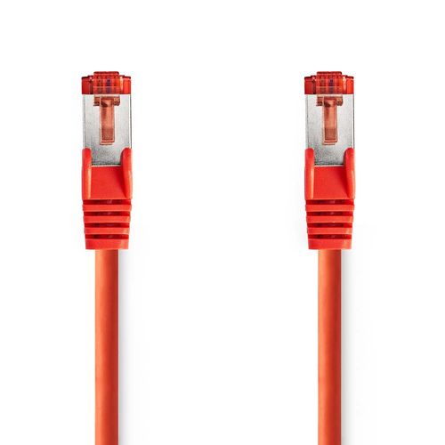 CAT6 Network Cable | RJ45 Male | RJ45 Male | S/FTP | 0.15 m | Round | LSZH | Red | Label CCGL85221RD015 5412810423729