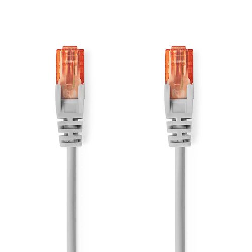 CAT6 Network Cable | RJ45 Male | RJ45 Male | U/UTP | 0.50 m | Round | PVC | Grey | Label CCGL85230GY05 5412810452552