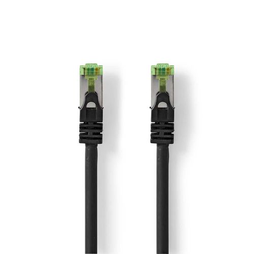 CAT7 Network Cable | S/FTP | RJ45 Male | RJ45 Male | 3.00 m | Snagless | Round | LSZH | Black | Label CCGL85420BK30 5412810424290