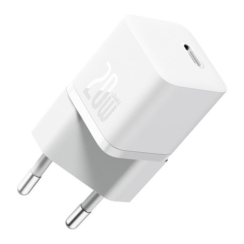 Настенное быстрое зарядное устройство GaN5 mini 20W USB-C QC3.0 PD3.0, белый CCGN050102 6932172625320