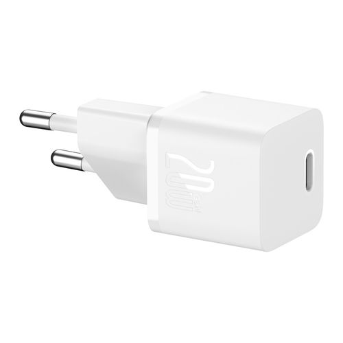 Настенное быстрое зарядное устройство GaN5 mini 20W USB-C QC3.0 PD3.0, белый CCGN050102 6932172625320