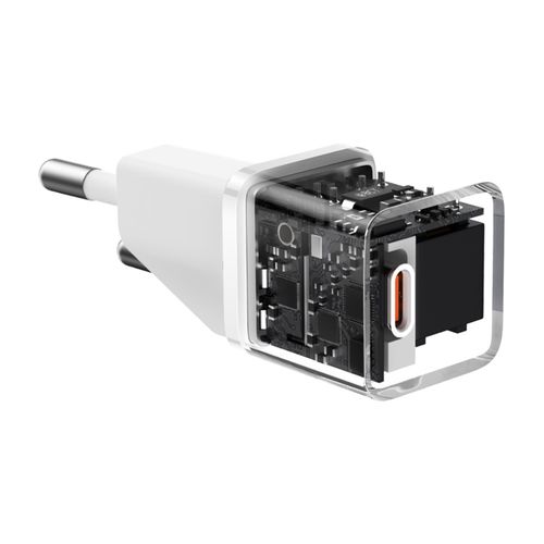 Настенное быстрое зарядное устройство GaN5 mini 20W USB-C QC3.0 PD3.0, белый CCGN050102 6932172625320