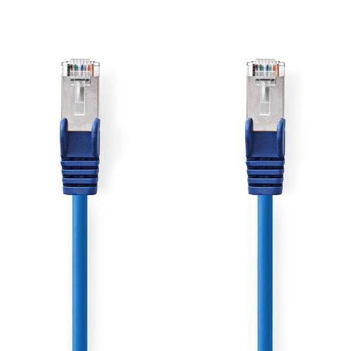 CAT5e Network Cable | SF/UTP | RJ45 Male | RJ45 Male | 1.50 m | Round | PVC | Blue | Envelope CCGP85121BU15 5412810276035
