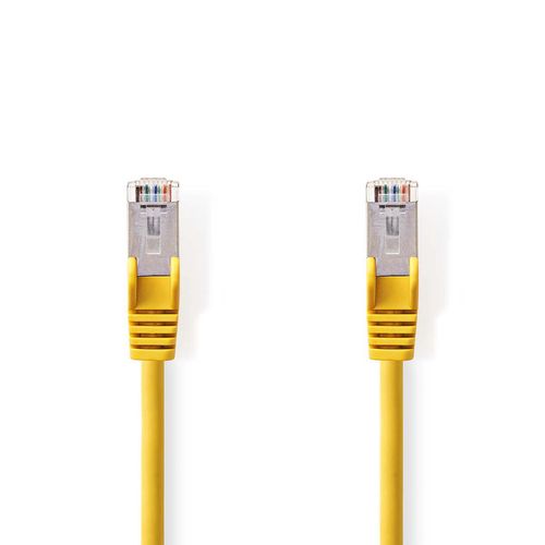 CAT5e Network Cable | SF/UTP | RJ45 Male | RJ45 Male | 20.0 m | Round | PVC | Yellow | Polybag CCGP85121YE200 5412810276776