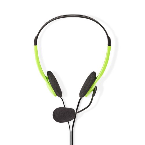 PC Headset | On-Ear | Stereo | 2x 3.5 mm | Fold-Away Microphone | Green CHST100GN