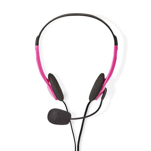 PC Headset | On-Ear | Stereo | 2x 3.5 mm | Fold-Away Microphone | Pink CHST100PK