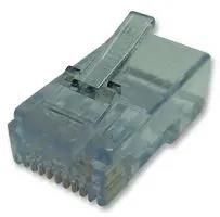 RJ45 CONN, PLUG, 8P8C, 1PORT, CAT6, PK5 111-08080028L34