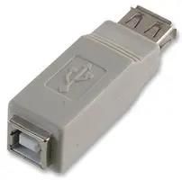 ADAPTOR USB AF TO BF L GREY PEC0052