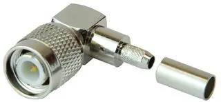 TNC MALE RIGHT ANGLE RG58U CRIMP RW2-012A
