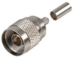 N MALE CRIMP TYPE RG59U RW3-004B