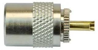 UHF CONNECTOR MALE ZINC RG59U RW4-002 ZINC