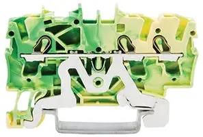 TERMINAL BLOCK, DIN RAIL, 3POS, 14AWG 2002-1307