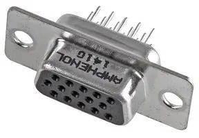 CONNECTOR, HD D SUB, RCPT, 15POS L77HDE15SOL2