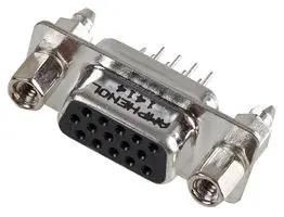 CONNECTOR, HD D SUB, RCPT, 15POS L77HDEH15SOL2RM8