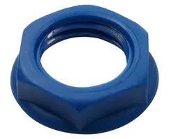 NUT, 6.35MM JACK SOCKET, BLUE CL1412