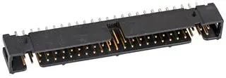 CONNECTOR, HEADER, THT, 2.54MM, 50WAY N2550-6002RB
