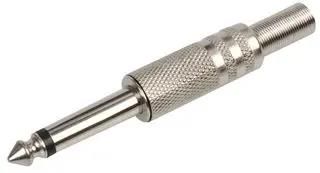 PLUG, 6,35 JACK, MONO, NICKEL PSG08592