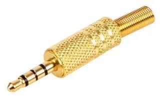 3.5MM 4P JACK PLUG, METAL  . PSG08631